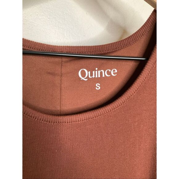 Quince Tencel Rib Knit Sleeveless Dress - Picture 6 of 8